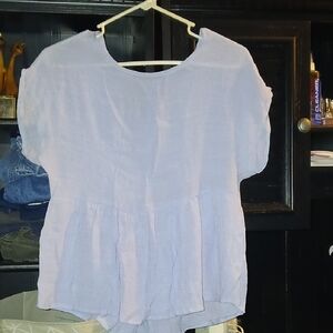 Chic Blue Blouse for Women